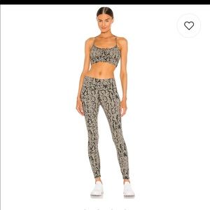 Varley Century 2.0 leggings in tile snake